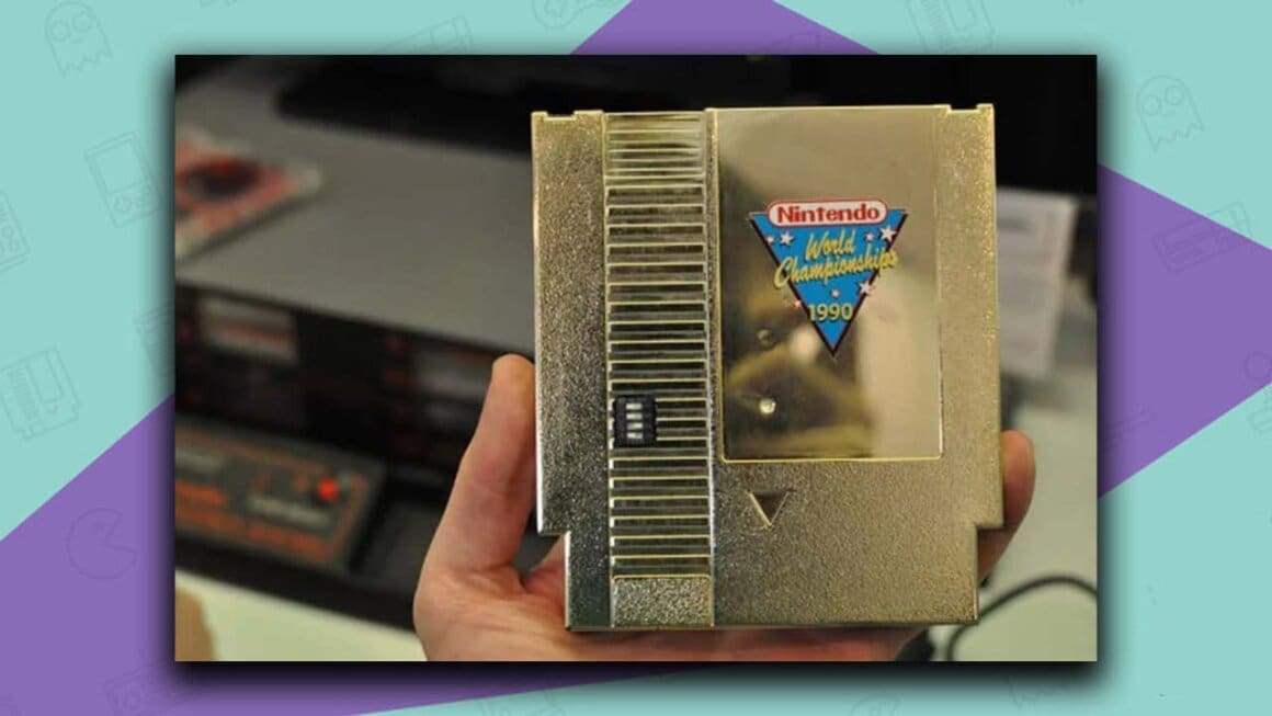 The Gold NES cart from the Nintendo World Championships 1990