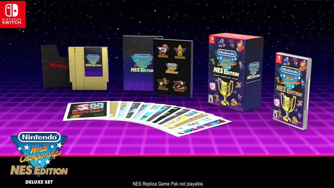 Images of what's available as part of the Nintendo Deluxe set of the World Championships