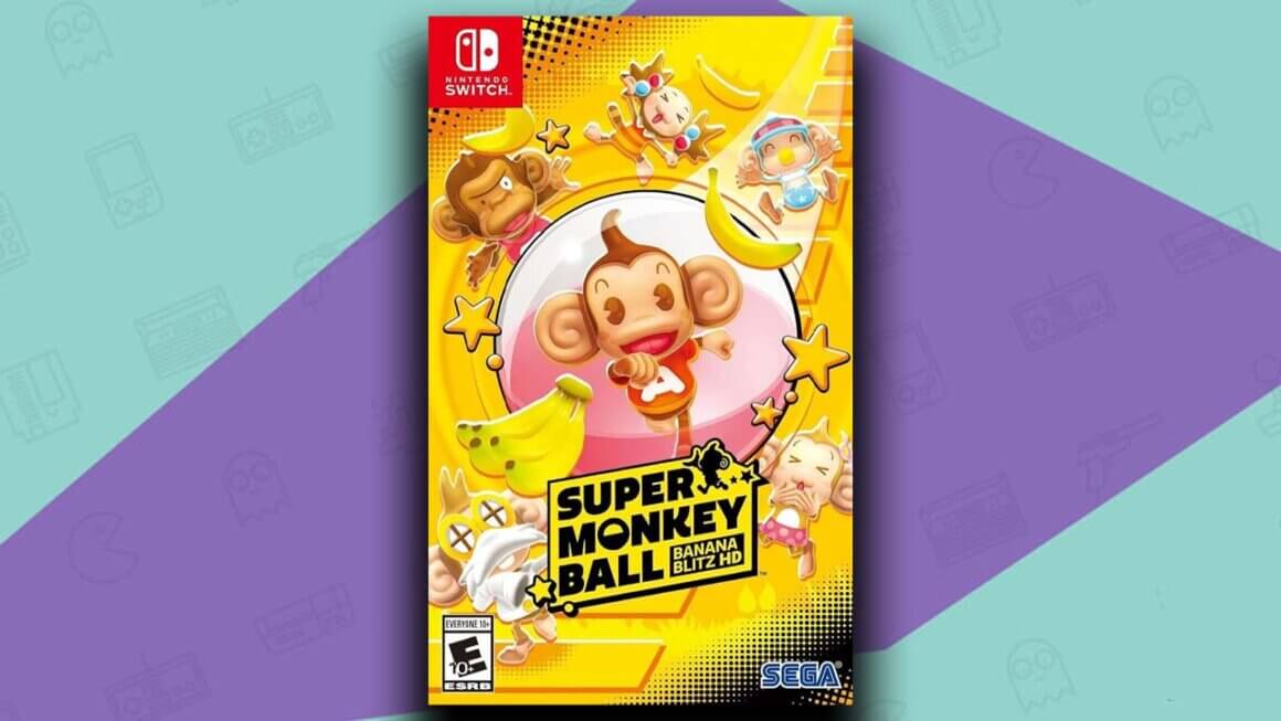 Super Monkey Ball Banana Blitz HD Switch game case