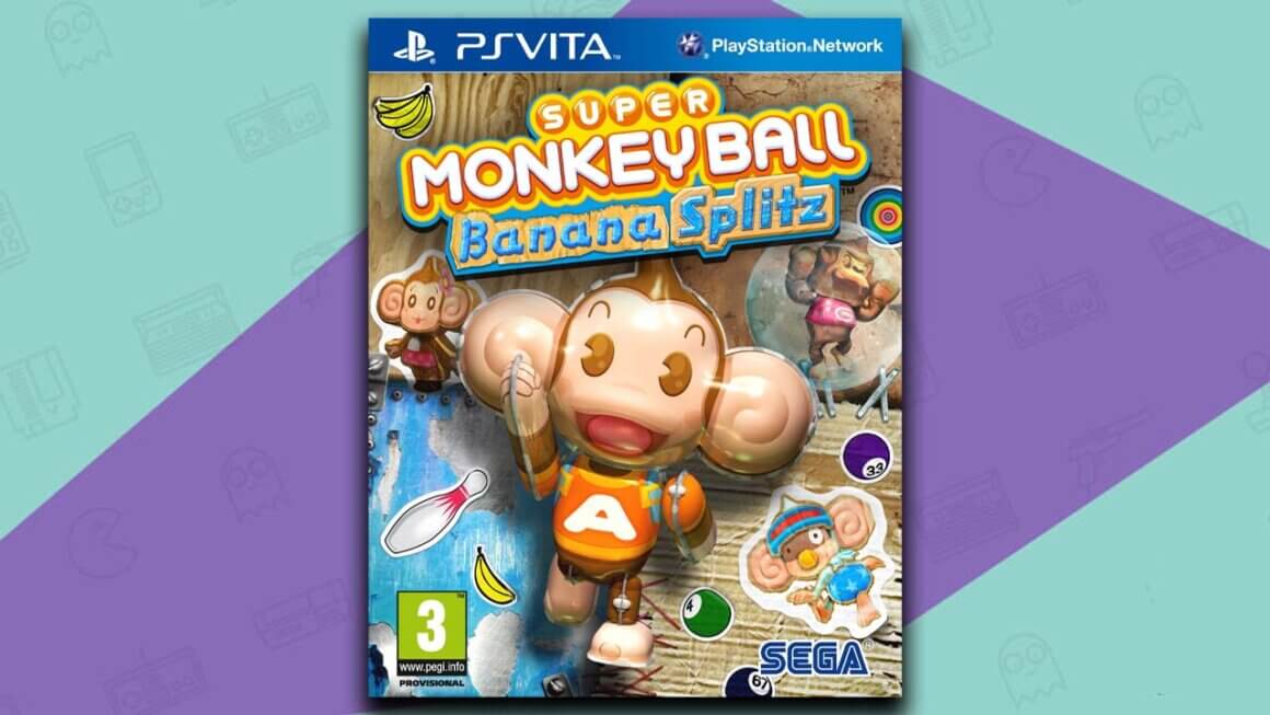PS Vita game case for Super Monkey Ball: Banana Splitz