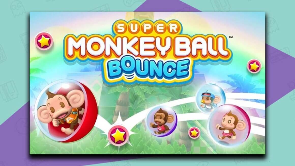 Super Monkey Ball Bounce game art 