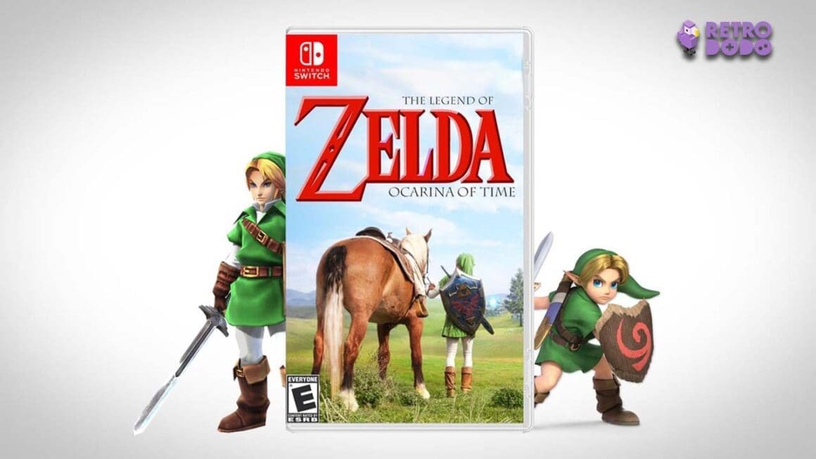 A cover image we made for what Ocarina of Time on the Switch might look like