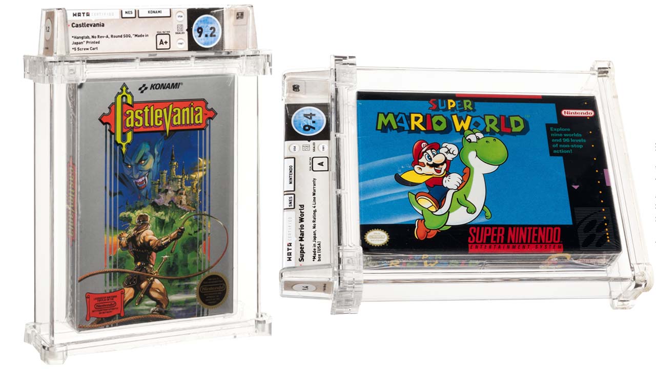 Two games recently sold by Heritage Auctions