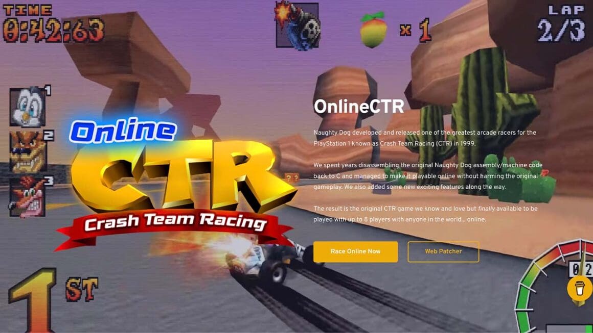 Loading screen for OnlineCTR