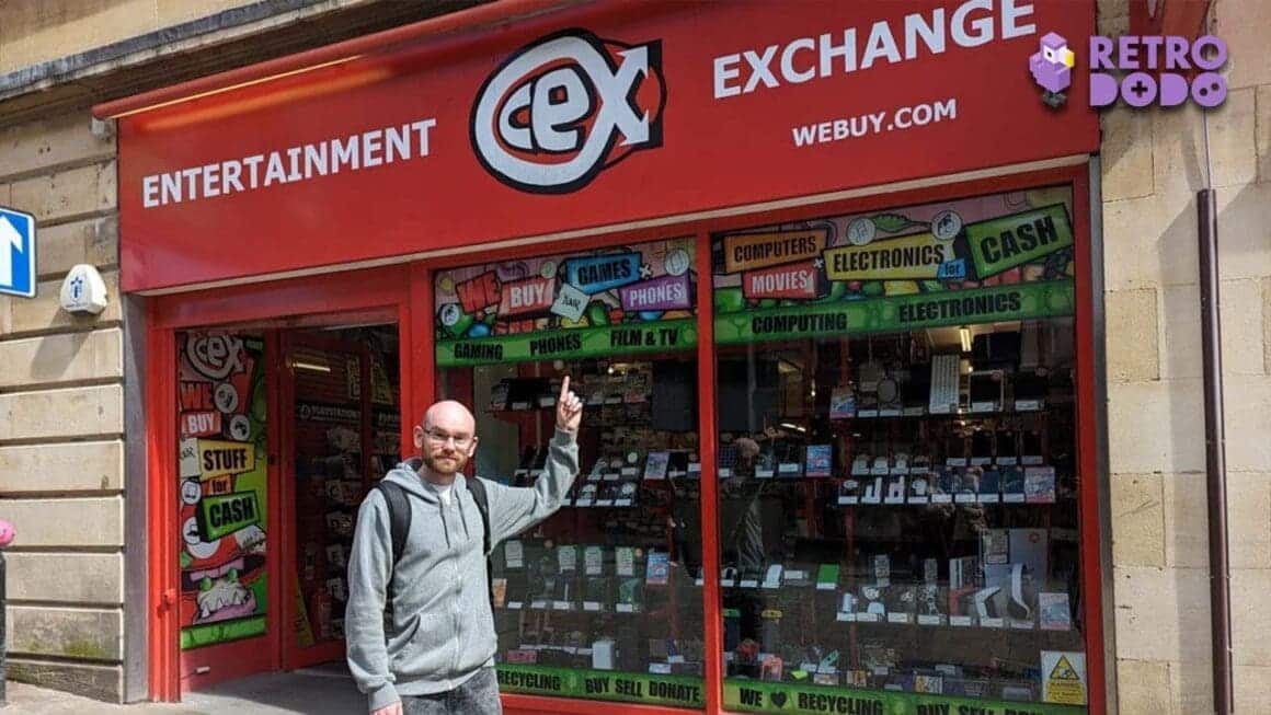 Rob standing outside CEX