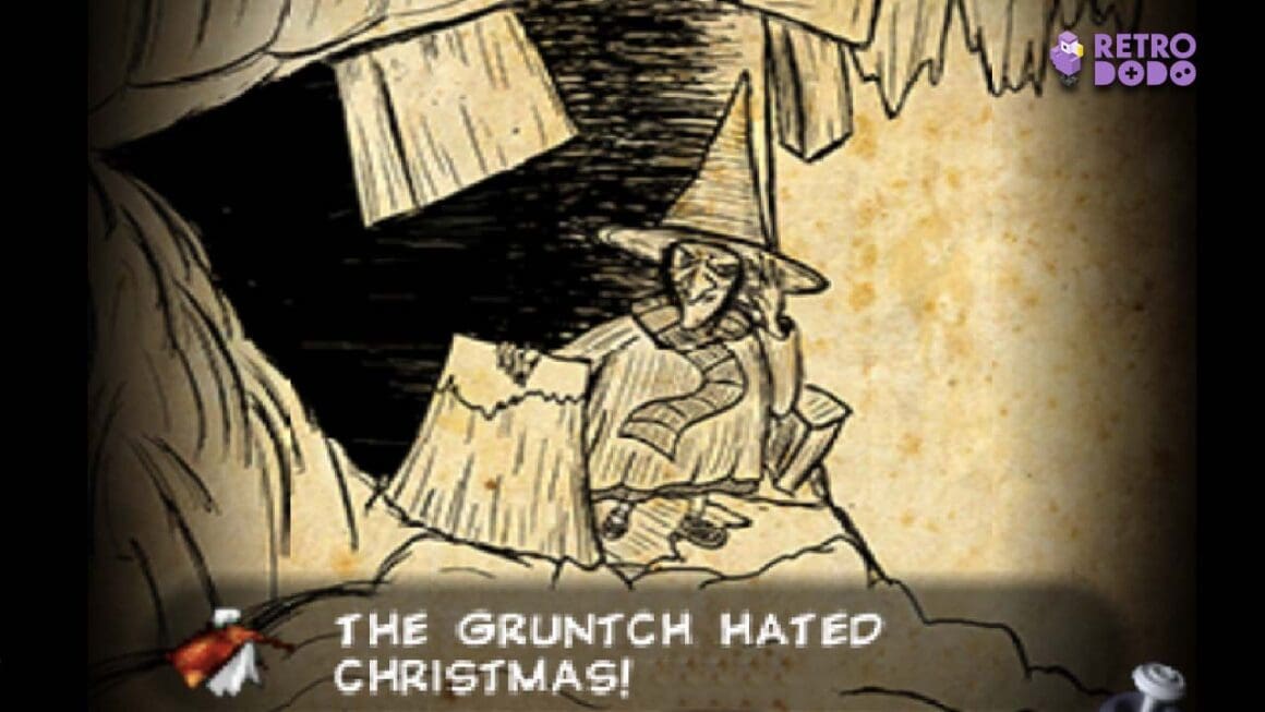 Gruntilda as the Grinch in KurkoMods game