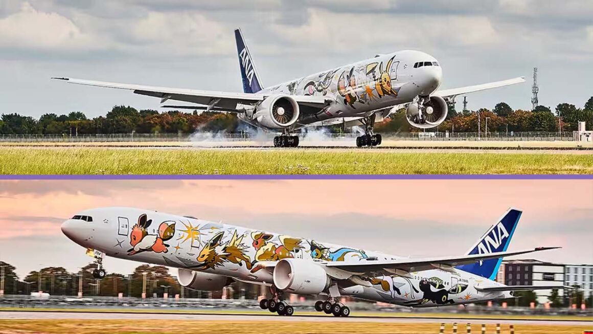 ANA Air's Pokémon plane