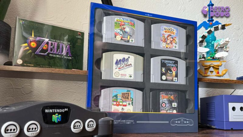 Storage solution for N64 carts