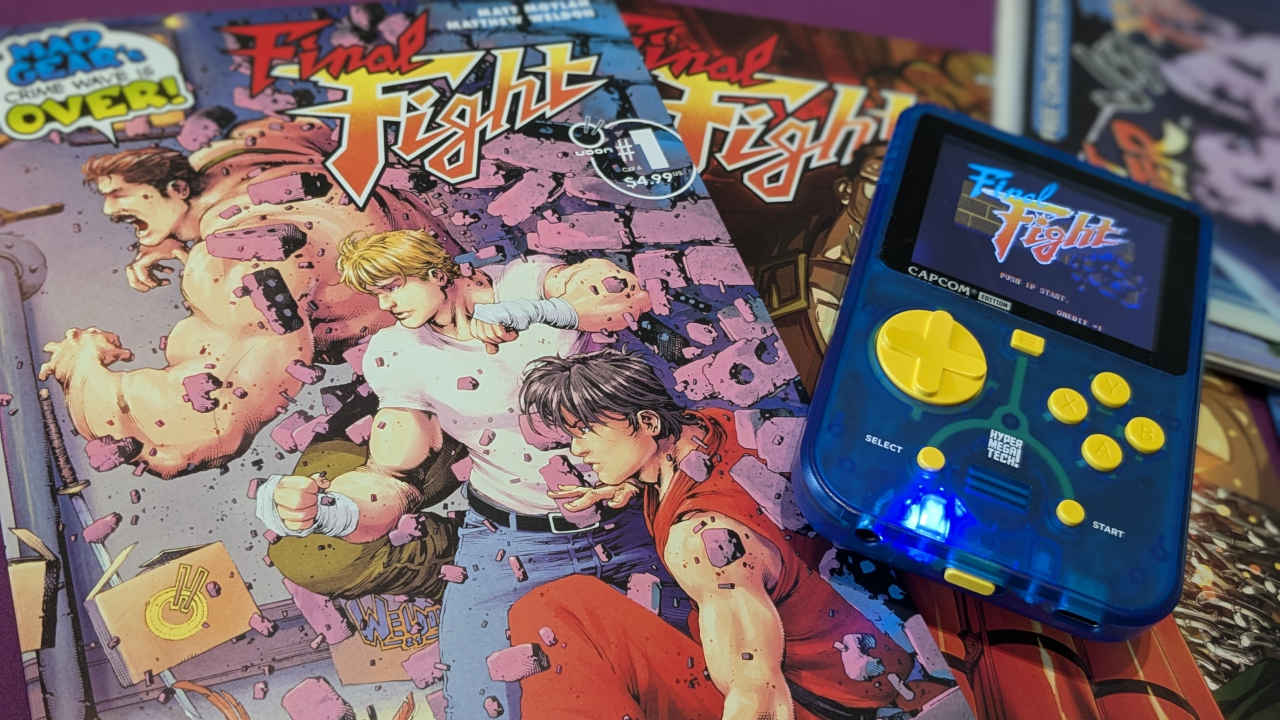 Final Fight Comic and Capcom Super Pocket