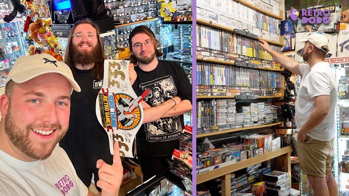 Brandon and the team of Sore Thumb Retro Gaming in York