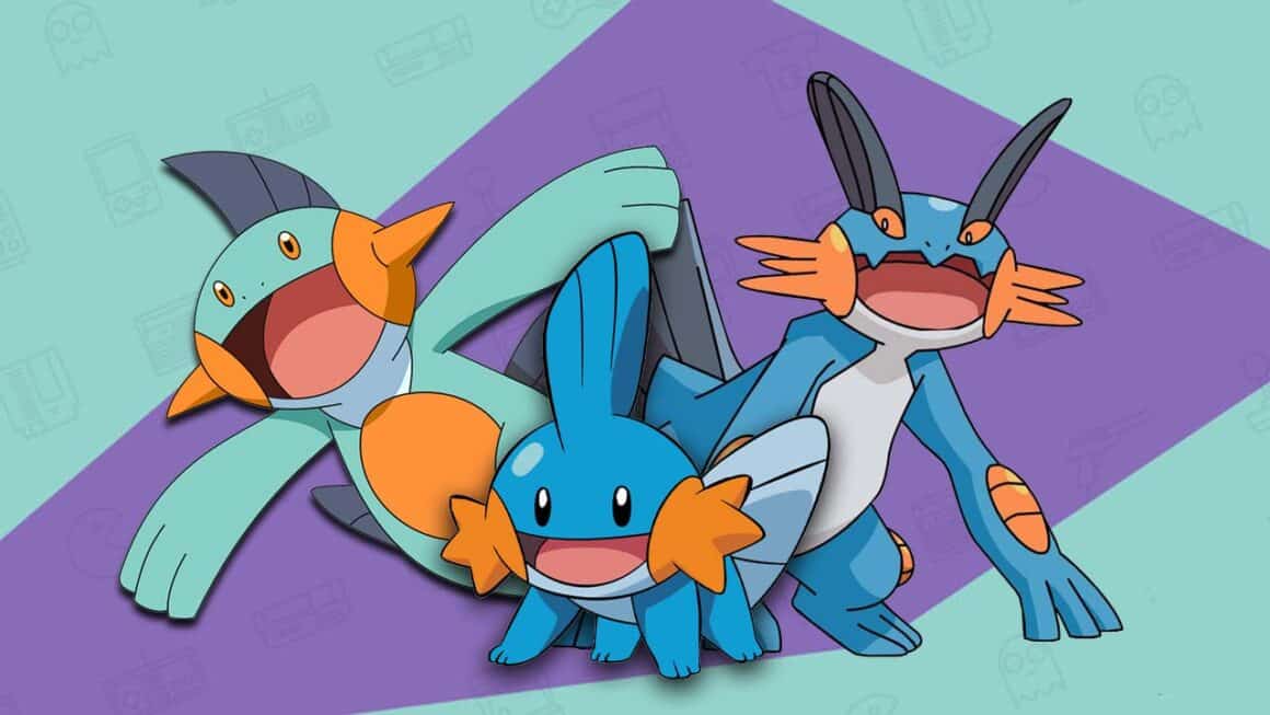 Mudkip's evolutions