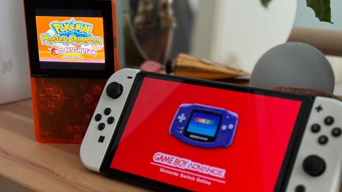 mystery dungeon on analogue pocket with the Nintendo Switch Online service on Seb's Switch