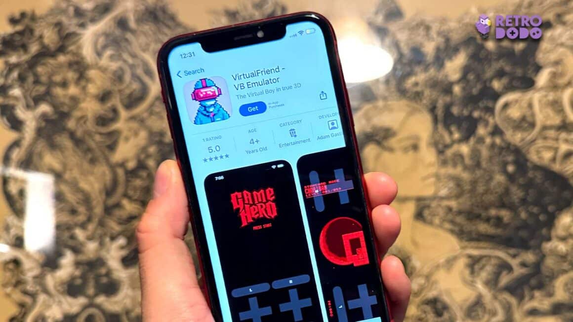 VirtualFriend emulator on the app store