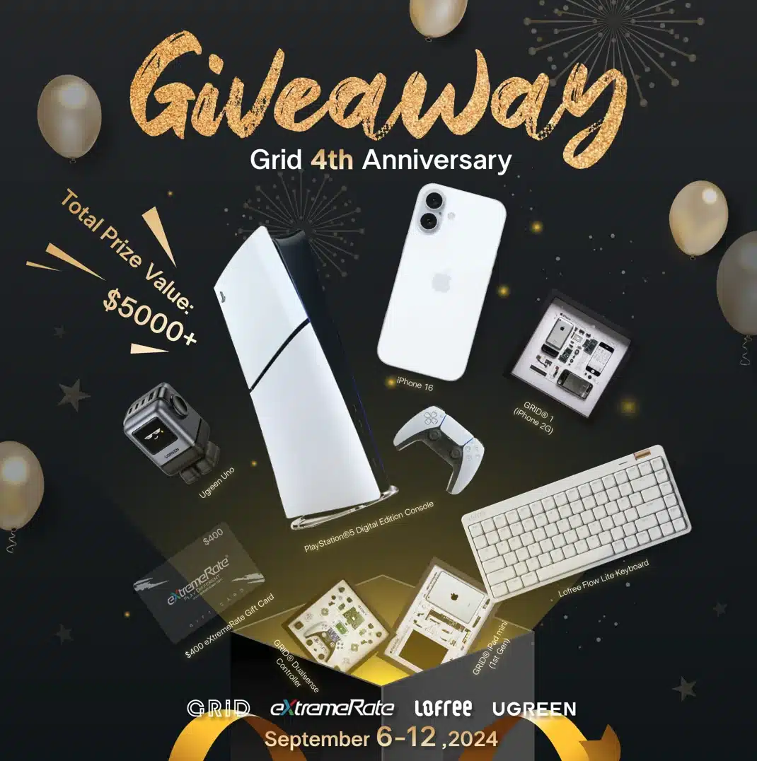 grid studio 4th anniversary