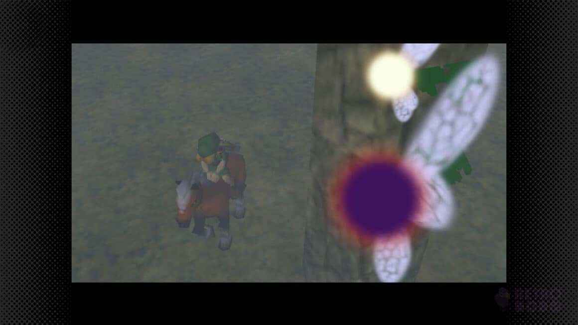 Link on Epona in Majora's Mask