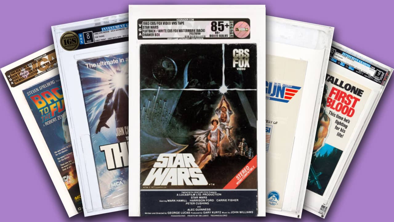 10 Rarest & Most Valuable VHS Tapes Of All Time