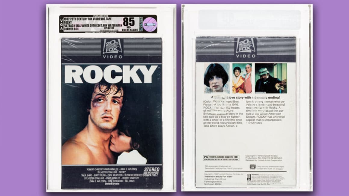 Rocky VHS from 1982