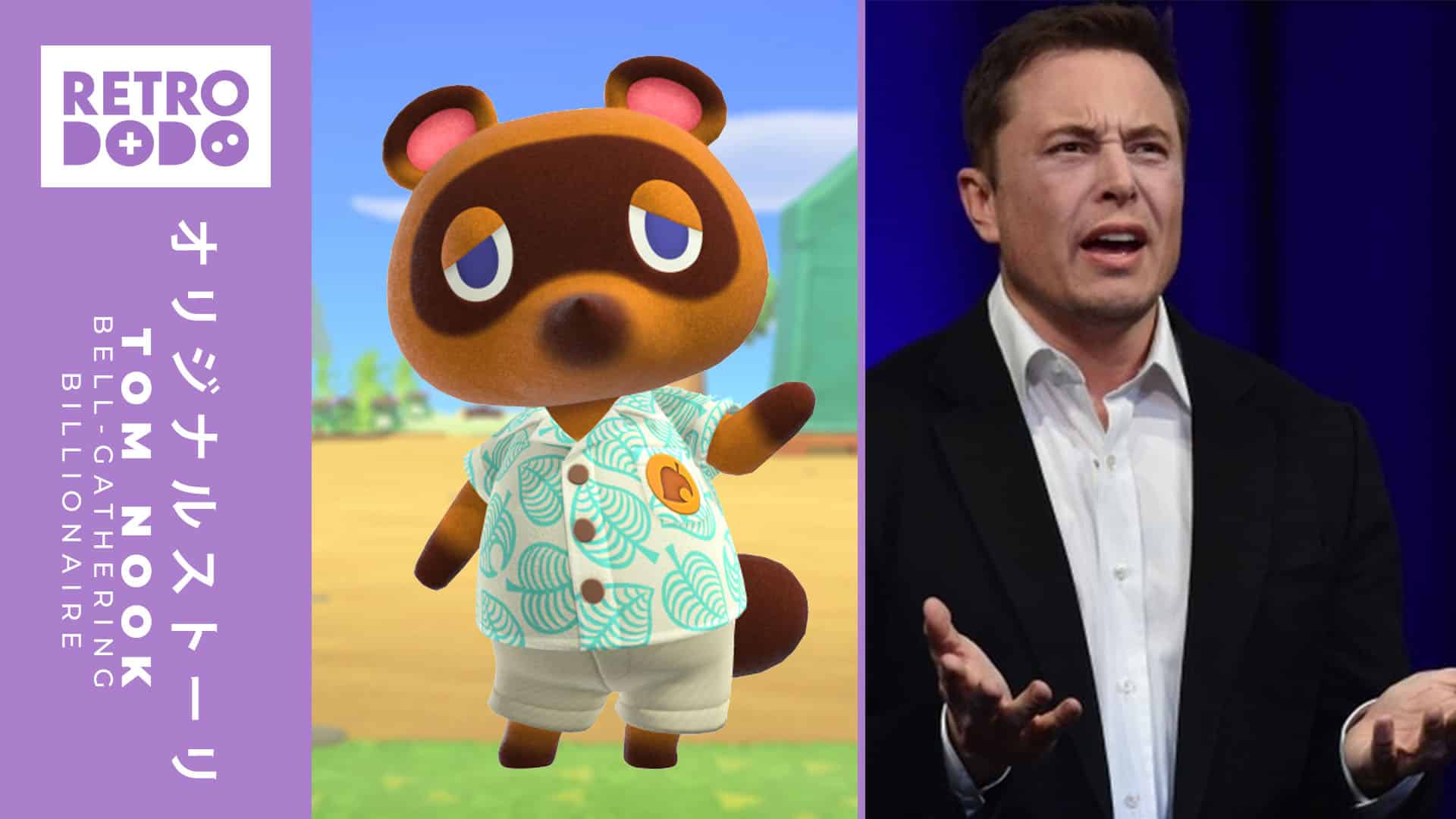 Tom Nook & Elon Musk next to each other