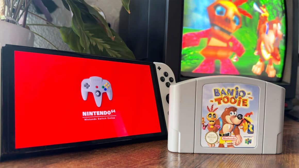 Seb's Switch, Banjo-Tooie Cart, & CRT