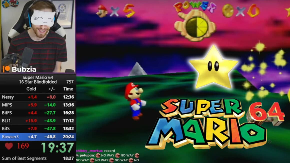 Super Mario 64 Speedrunner Completes Game In Under 20 Minutes... While ...