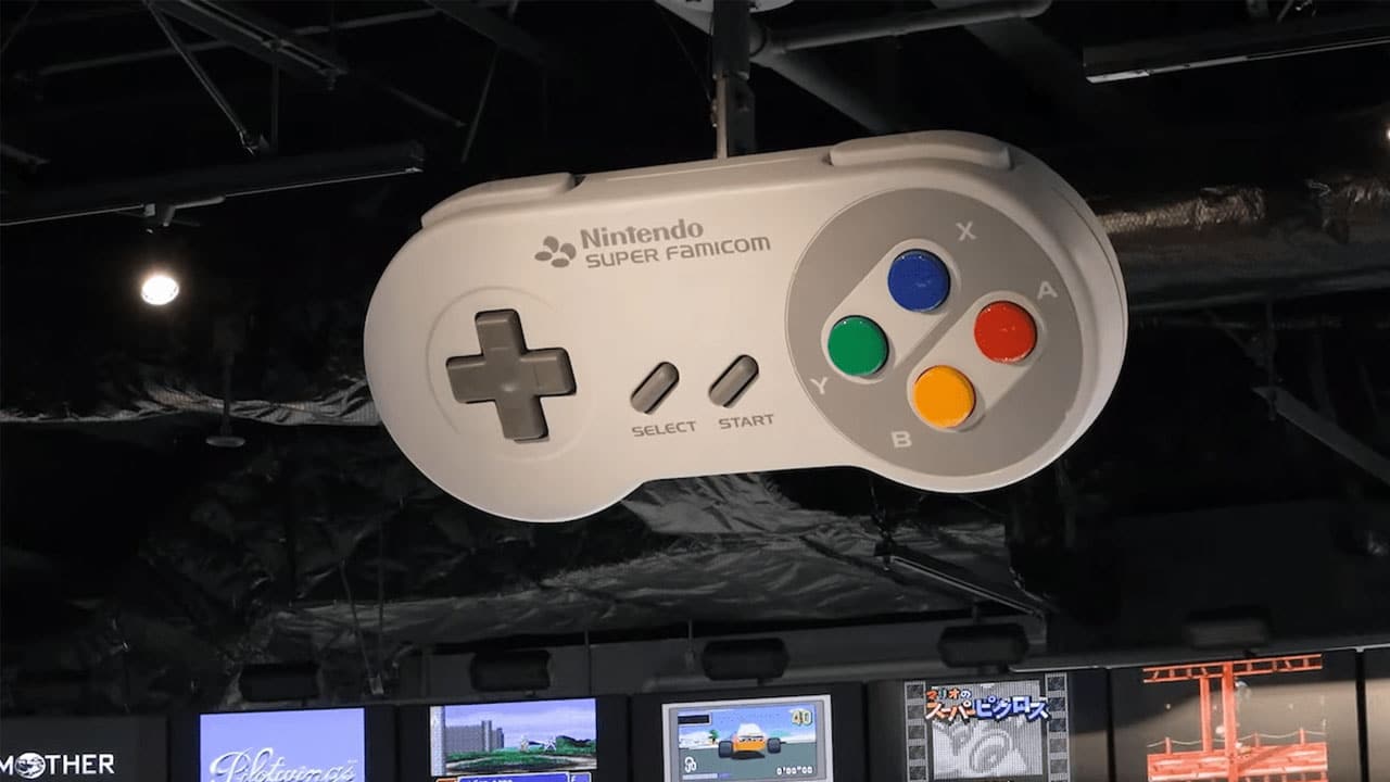 Nintendo SNES Controller in the Museum