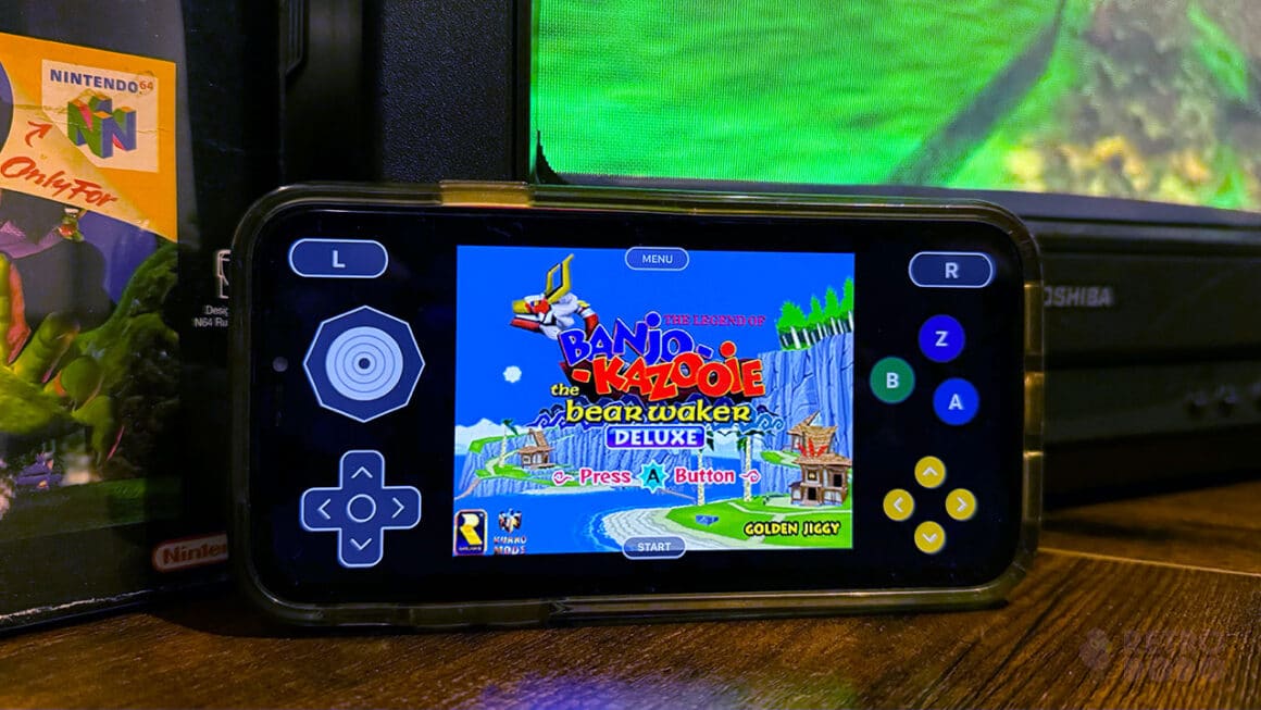 The Legend Of Banjo-Kazooie: The Bear Waker Deluxe on Seb's phone