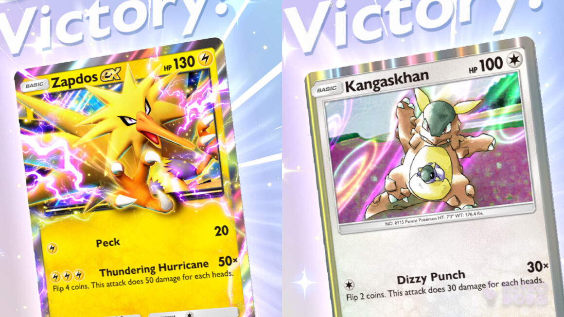 Achieving Victory with Zapdos and Kangaskhan