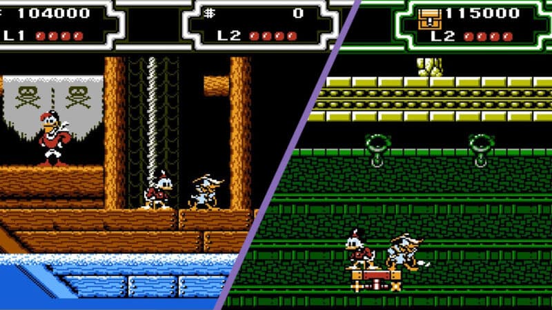 Images of the Ducktales 2 rom hack