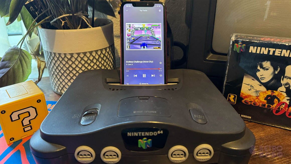 Seb's phone in his N64