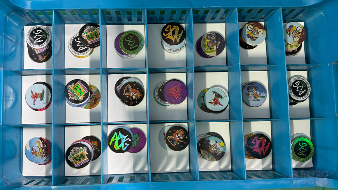 Pogs being made at Pog HQ