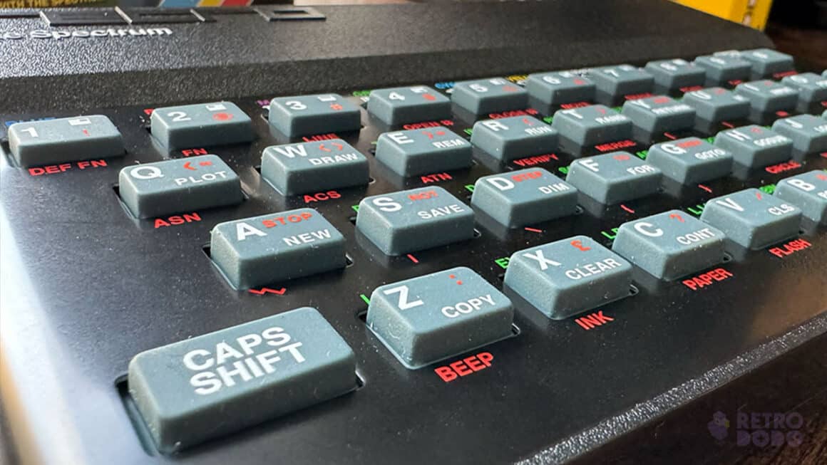 Keys on the ZX Spectrum