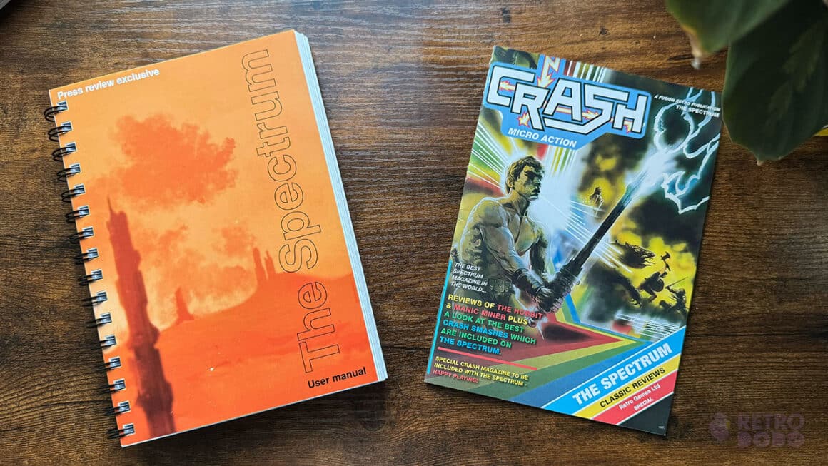 The Spectrum magazine and booklet