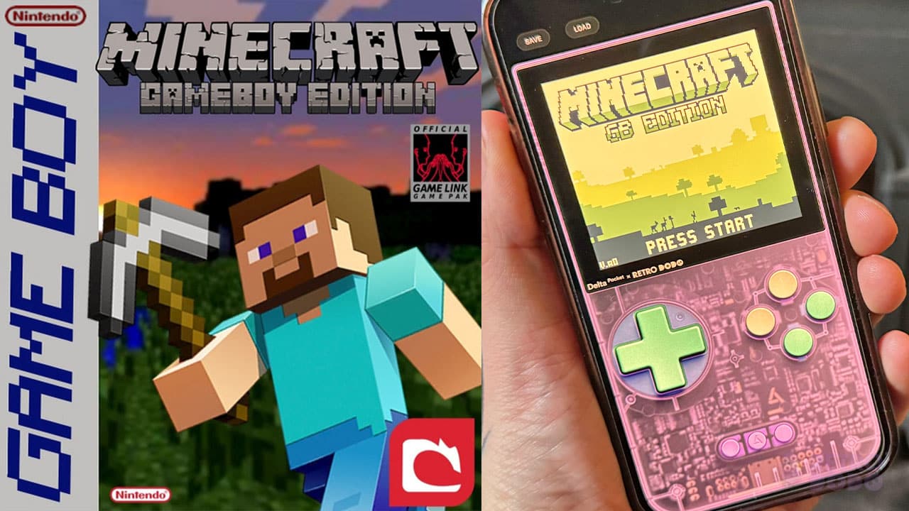 Minecraft GB Edition game boy demake