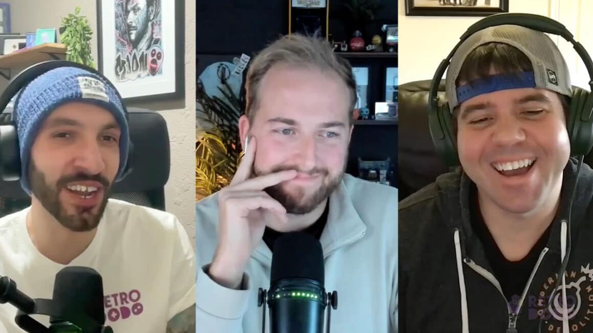 Seb, Brandon, and Devin on the Retrospect Podcast