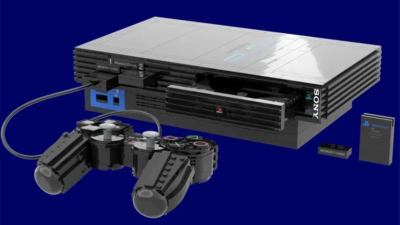 LEGO PS2 built by RippleDrive