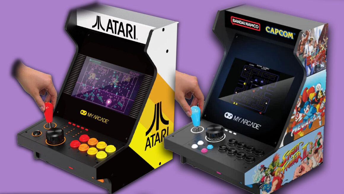 Gamestation Retro Mega arcades from Atari and Bandai-Namco/Capcom